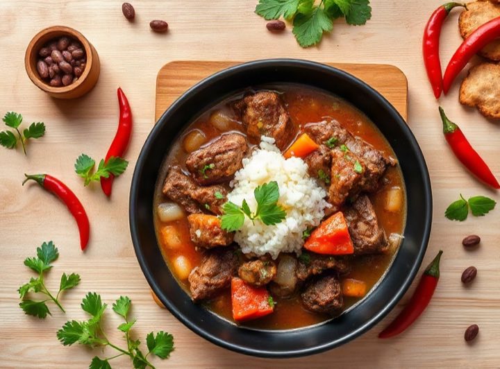 Bistec a la mexicana